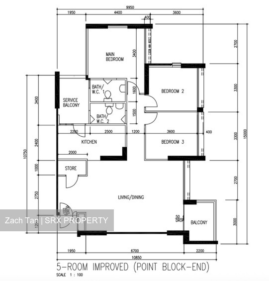 Blk 271 Toh Guan Road (Jurong East), HDB 5 Rooms #537718701